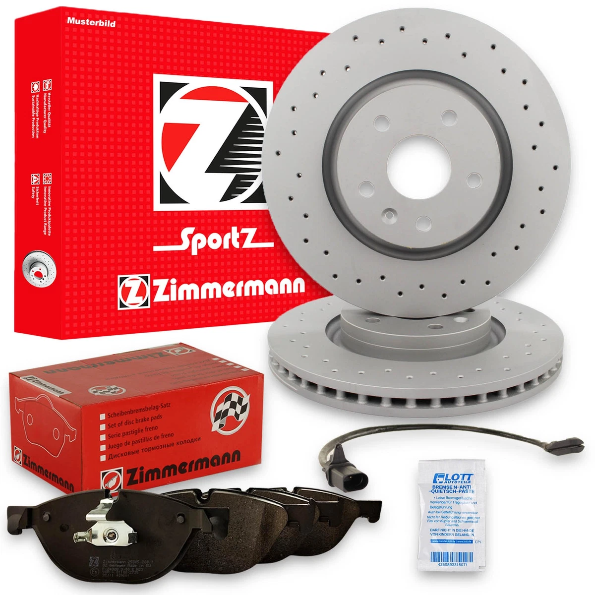 Гальмівні колодки та диски Zimmermann для CHEVROLET TRANS SPORT Гальмівні колодки та диски Zimmermann для CHEVROLET TRANS SPORT