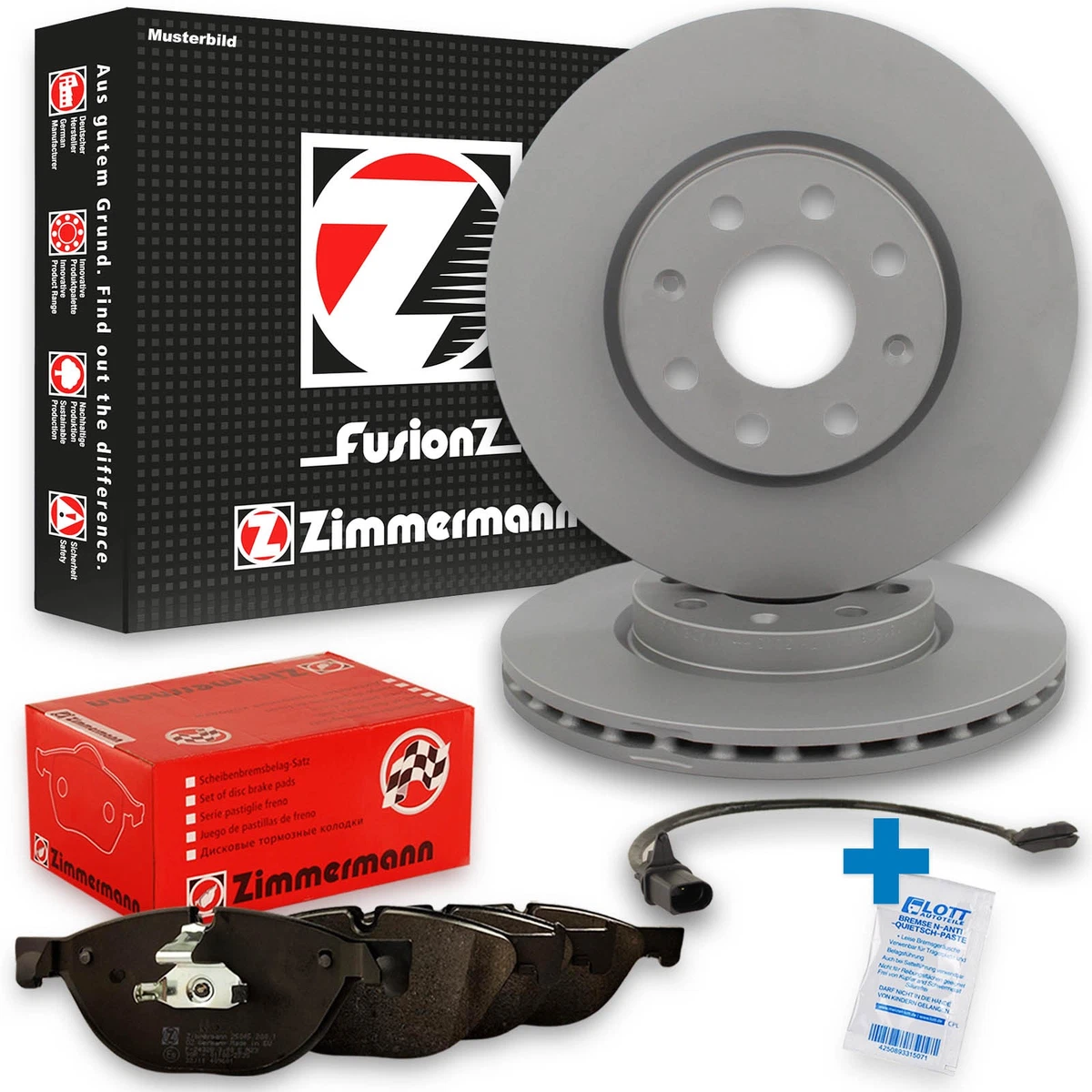 Гальмівні колодки та диски Zimmermann для AUDI Q2 - безпека та якість Гальмівні колодки та диски Zimmermann для AUDI Q2 - безпека та якість