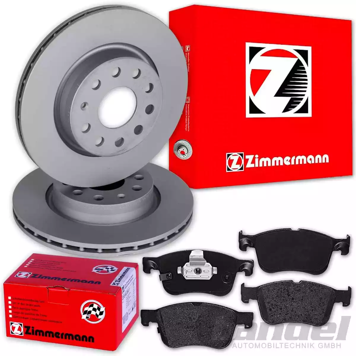 Гальмівні колодки та диски Zimmermann для AUDI Q2 - безпека та якість Гальмівні колодки та диски Zimmermann для AUDI Q2 - безпека та якість