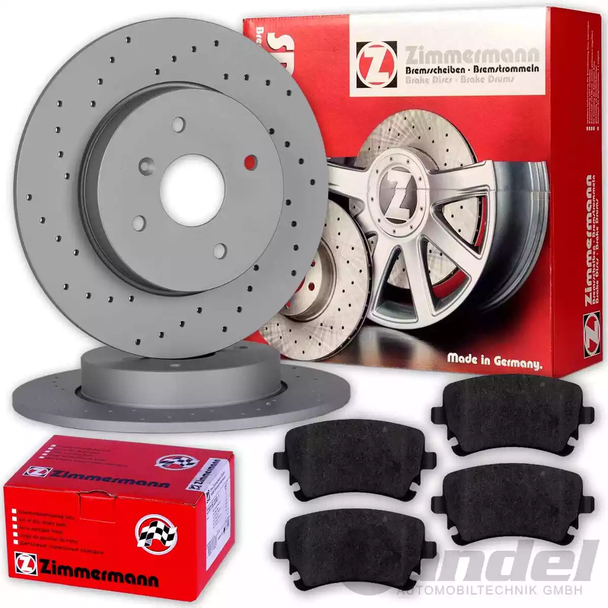 Гальмівні системи Zimmermann для VOLVO V70 III (135) D2 — безпека та якість Гальмівні системи Zimmermann для VOLVO V70 III (135) D2 — безпека та якість