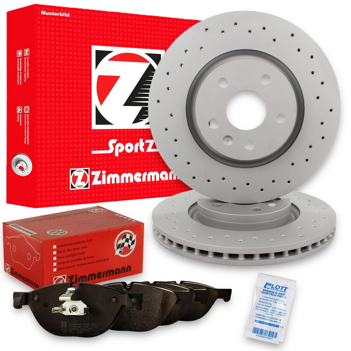 Гальмівні колодки та диски Zimmermann для Mazda 6 GG (2.3) - безпека та якість Гальмівні колодки та диски Zimmermann для Mazda 6 GG (2.3) - безпека та якість