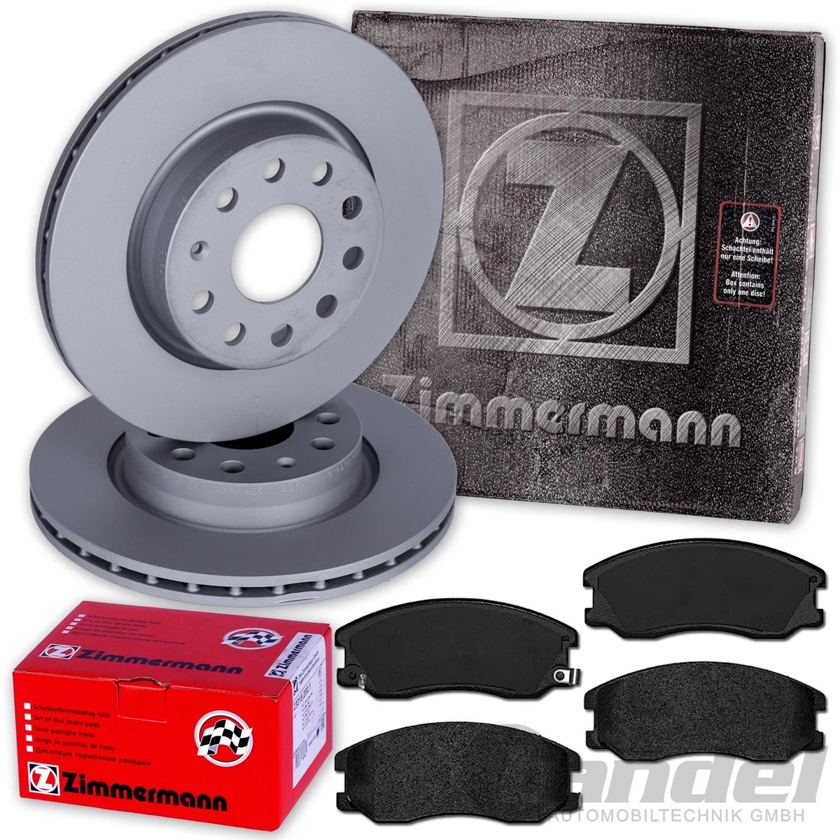 Гальмівні системи VW EOS: високоякісні диски та колодки Zimmermann Гальмівні системи VW EOS: високоякісні диски та колодки Zimmermann