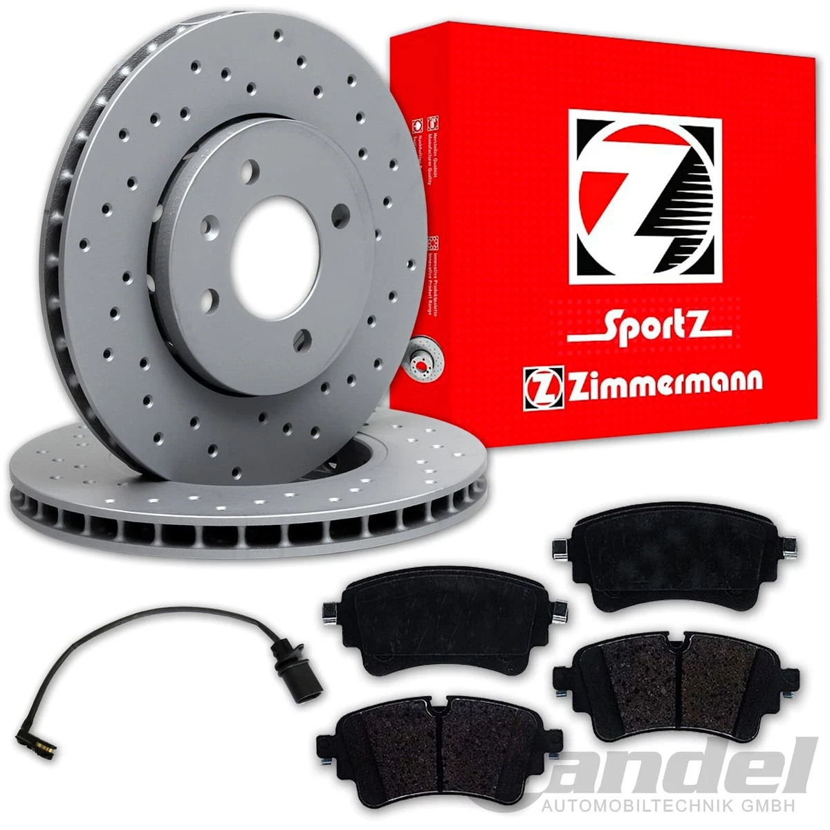 Гальмівні колодки та диски Zimmermann для AUDI Q2 - безпека та якість Гальмівні колодки та диски Zimmermann для AUDI Q2 - безпека та якість