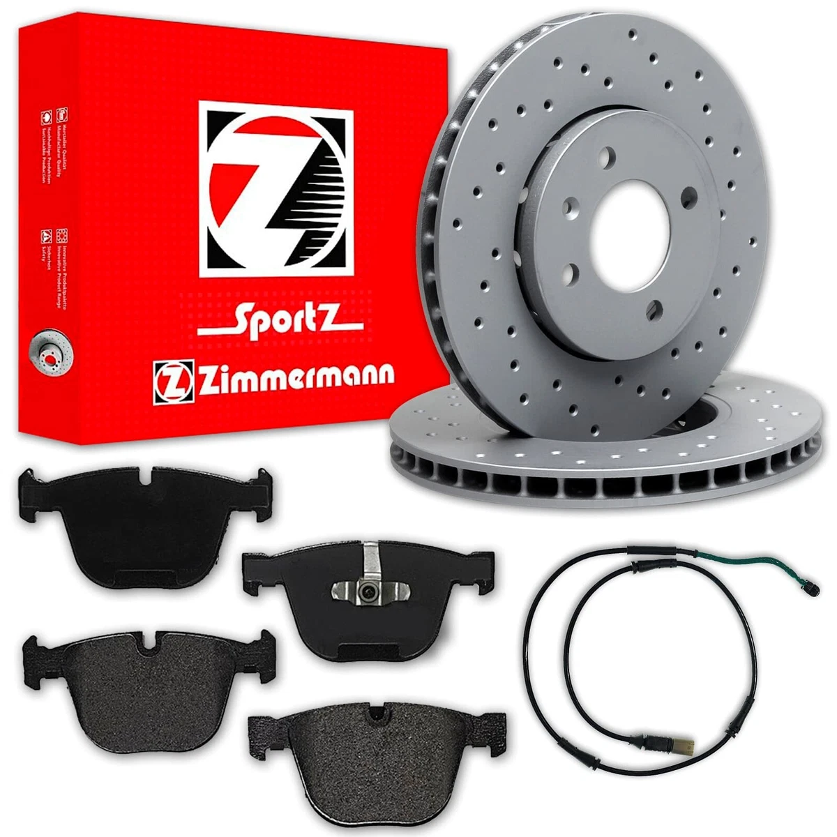 Гальмівні колодки та диски Zimmermann для BMW 5 (E39) M5 — безпека та якість Гальмівні колодки та диски Zimmermann для BMW 5 (E39) M5 — безпека та якість