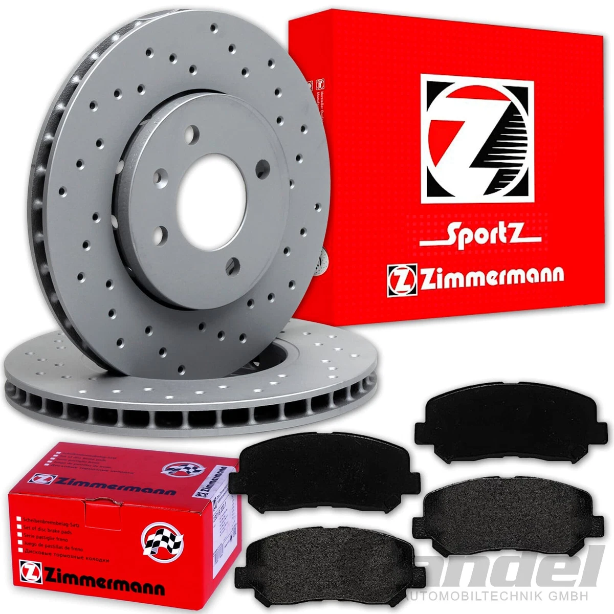 Otto-Zimmermann гальмівні диски та колодки для Opel Corsa D Otto-Zimmermann гальмівні диски та колодки для Opel Corsa D