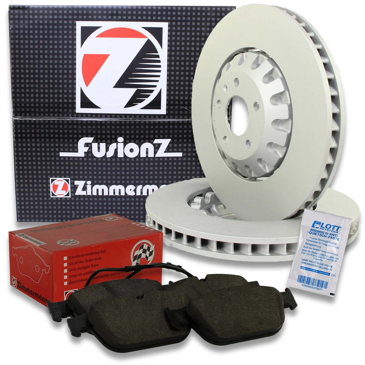 Безпечне гальмування для Toyota Corolla Compact (_E10_): Zimmermann Безпечне гальмування для Toyota Corolla Compact (_E10_): Zimmermann