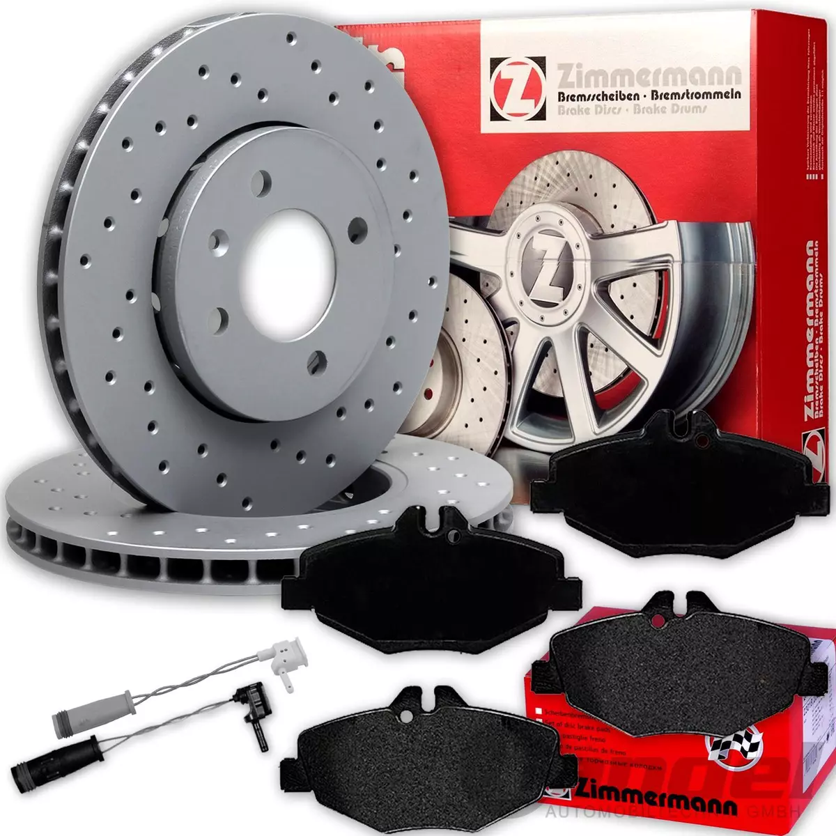 Гальмівні колодки та диски Zimmermann для Mazda 6 GG (2.3) - безпека та якість Гальмівні колодки та диски Zimmermann для Mazda 6 GG (2.3) - безпека та якість