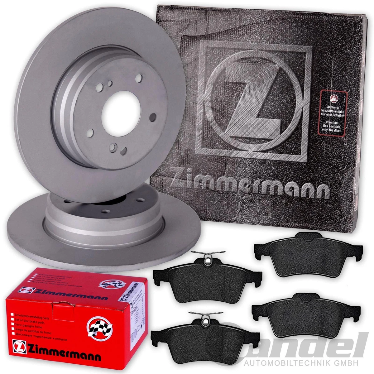 Гальмівні диски та колодки Zimmermann для VW CADDY II (9K9B) - Якість і Надійність Гальмівні диски та колодки Zimmermann для VW CADDY II (9K9B) - Якість і Надійність