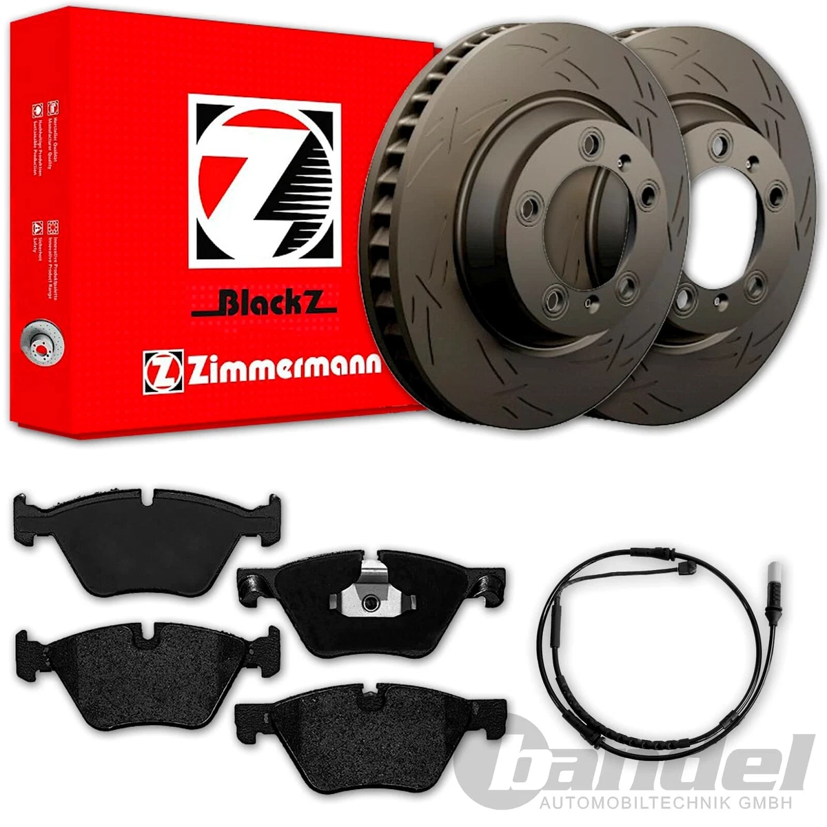 Якісні гальмівні колодки та диски Zimmermann для BMW 3 Touring (E91) Якісні гальмівні колодки та диски Zimmermann для BMW 3 Touring (E91)