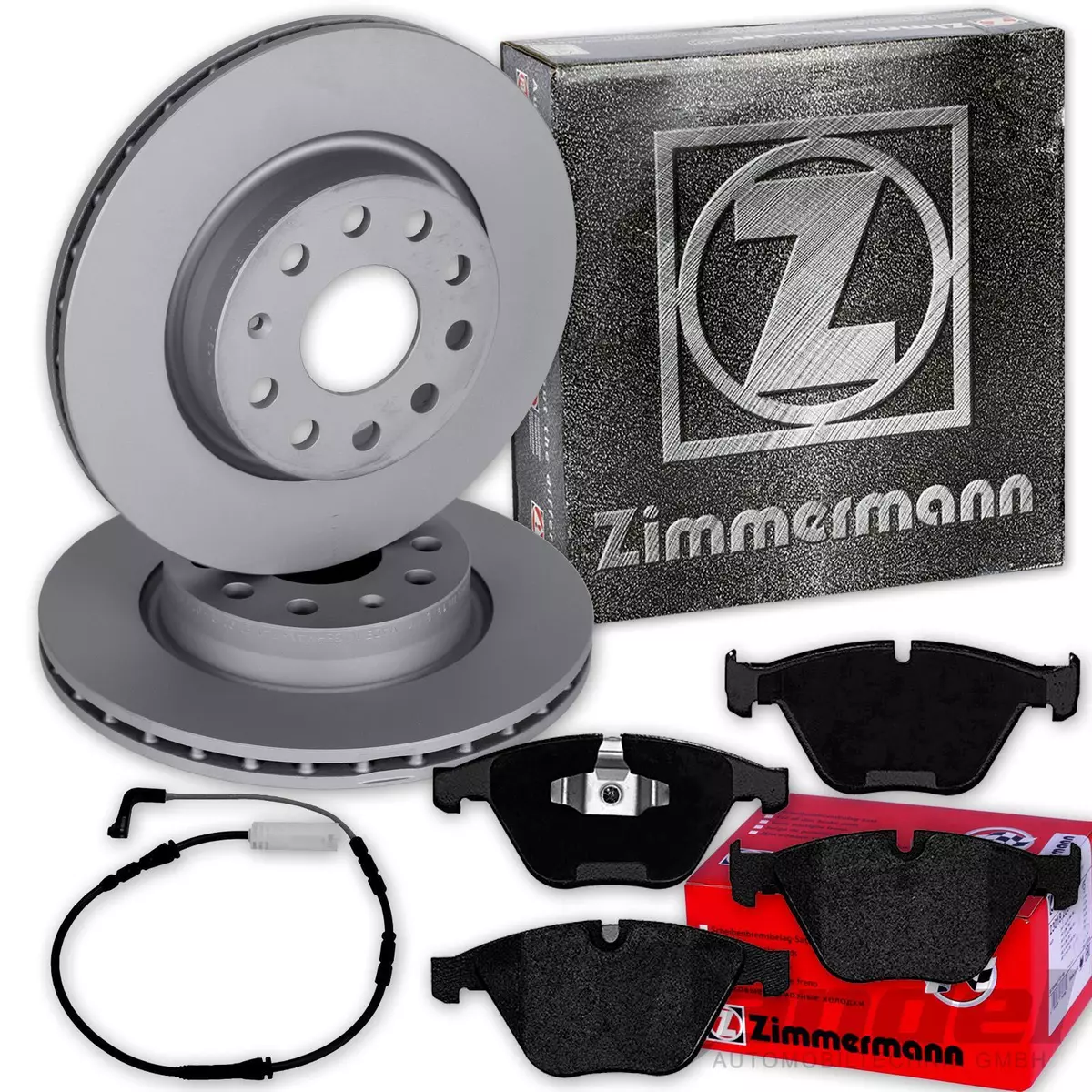 Гальмівні диски та колодки Zimmermann для VW CADDY II (9K9B) - Якість і Надійність Гальмівні диски та колодки Zimmermann для VW CADDY II (9K9B) - Якість і Надійність